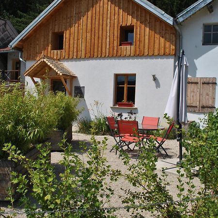 Gîte du Fourpéret-Parc Naturel du Haut-Jura Longevilles-Mont-dʼOr Extérieur photo